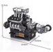 Конструктор двигатель  для взрослых и подростков моулд кинг McLaren V8 Mould King Technic моторизованный восьмицилиндровый мотор, 737 деталей 10206 10206 фото 5